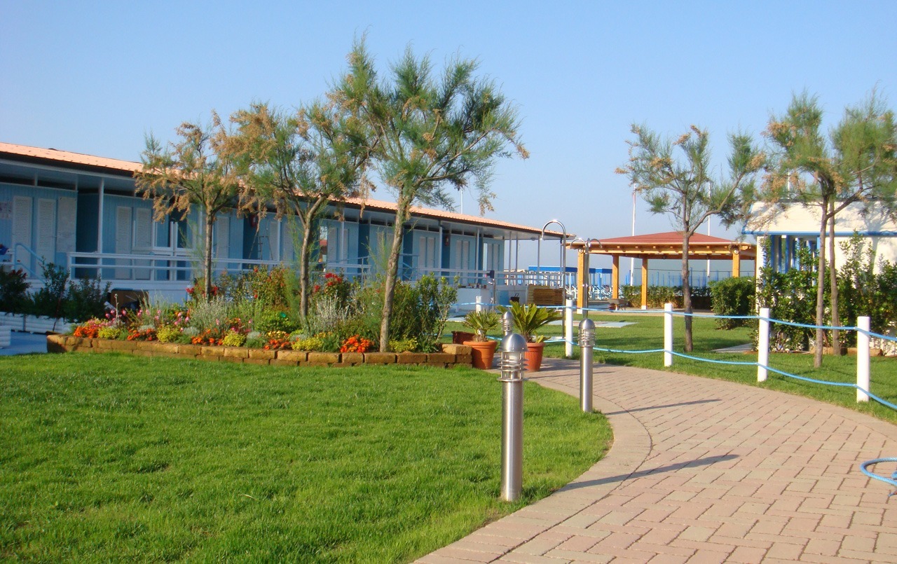 Ingresso stabilimento balneare